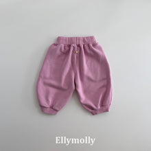 Cargar imagen en el visor de la galería, 【予約】バブルカプリジョガーパンツ　ボトム　AW 韓国  韓国子供服　2026 ELLYMOLLY - W select  baby kids
