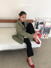 画像をギャラリービューアに読み込む, 【予約】ブリーズスリットジャケット　JK SS 韓国 2026 ELLYMOLLY - W select  baby kids
