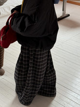 Load image into Gallery viewer, 【予約】ゆったりチェックパンツ　bottom　ゆったり　冬90～150ｃｍ　Wselect
