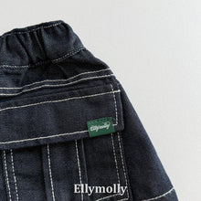 Load image into Gallery viewer, 【予約】フラップノンフェイドパンツ　ボトム　ハーフパンツ　AW 韓国  韓国子供服　2026 ELLYMOLLY - W select  baby kids
