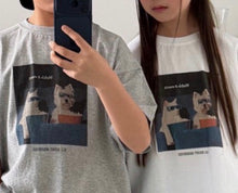 Load image into Gallery viewer, 【即納】Matilda&amp;lee  いぬねこTシャツ　韓国子供服　90〜160 Jr. Wselect - W select  baby kids
