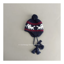 Cargar imagen en el visor de la galería, 【予約】猫ニット帽　シンプル　ボア　ニット帽　キャップ　AW 　Kids　冬　Wselect
