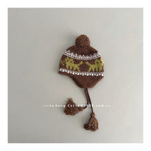 Cargar imagen en el visor de la galería, 【予約】猫ニット帽　シンプル　ボア　ニット帽　キャップ　AW 　Kids　冬　Wselect
