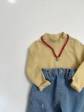 Cargar imagen en el visor de la galería, 【予約】planeタートルネックT 長袖　ロンT cotton AW韓国子供服 2026 冬　atomeme Wselect
