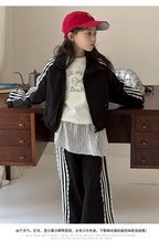 画像をギャラリービューアに読み込む, 【予約】 レースラインセットアップ　ジップブルゾン　ハーフパンツ   ナイロン　set up  120〜170cm Wselect - W select  baby kids
