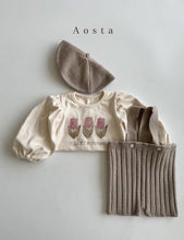 Load image into Gallery viewer, [Aosta] BEBE knitted overalls Overalls Spring bottom baby kids Wselect
