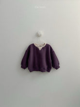 Charger l'image dans la galerie, 【予約】ツートンスウェット AW 韓国 韓国子供服 2026 minirobe
