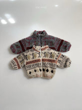 Load image into Gallery viewer, 【予約】エッジダンブルジップアップ AW 韓国 韓国子供服 2026 minirobe
