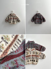 Load image into Gallery viewer, 【予約】エッジダンブルジップアップ AW 韓国 韓国子供服 2026 minirobe
