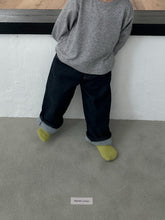 Cargar imagen en el visor de la galería, 【予約】デュアルリブソックス(タンブラックセット) AW 韓国 韓国子供服 2026 digreen
