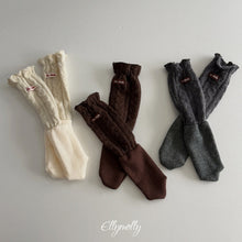 Charger l'image dans la galerie, 【予約】ツイストウールソックス AW 韓国 韓国子供服 2026 ellymolly
