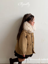 Charger l'image dans la galerie, 【予約】ファーカラー AW 韓国 韓国子供服 2026 ellymolly
