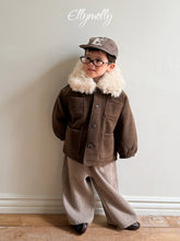 Charger l'image dans la galerie, 【予約】ファーカラー AW 韓国 韓国子供服 2026 ellymolly
