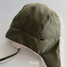 Cargar imagen en el visor de la galería, 【予約】エスキモファーパイロット帽子 AW 韓国 韓国子供服 2026 ellymolly
