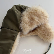 Cargar imagen en el visor de la galería, 【予約】エスキモファーパイロット帽子 AW 韓国 韓国子供服 2026 ellymolly
