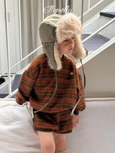 Cargar imagen en el visor de la galería, 【予約】エスキモファーパイロット帽子 AW 韓国 韓国子供服 2026 ellymolly
