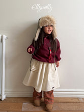 Cargar imagen en el visor de la galería, 【予約】エスキモファーパイロット帽子 AW 韓国 韓国子供服 2026 ellymolly
