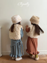 Charger l'image dans la galerie, 【予約】フリースフリルロングドレス AW 韓国 韓国子供服 2026 ellymolly
