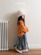 Charger l'image dans la galerie, 【予約】フリースフリルロングドレス AW 韓国 韓国子供服 2026 ellymolly
