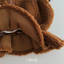 Charger l'image dans la galerie, 【予約】ベアーフードベスト AW 韓国 韓国子供服 boa 2026 ellymolly
