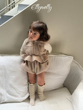 Charger l'image dans la galerie, 【予約】ベアーフードベスト AW 韓国 韓国子供服 boa 2026 ellymolly
