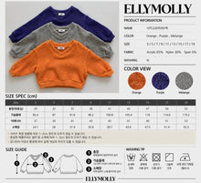 Load image into Gallery viewer, 【予約】シカゴブラッシュネック AW 韓国 韓国子供服 2026 ellymolly
