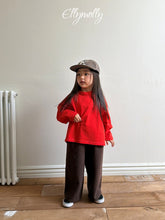 画像をギャラリービューアに読み込む, 【予約】モンドピーチTシャツ AW 韓国 韓国子供服 2026 ellymolly
