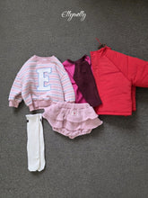 Charger l'image dans la galerie, 【予約】レーヨンカラーブロックラグランTシャツ ロンT　AW 韓国 韓国子供服 2026 ellymolly
