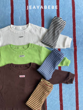 Load image into Gallery viewer, 【予約】ストライプレギンス AW 韓国  韓国子供服　2026 JEAYABEBE - W select  baby kids
