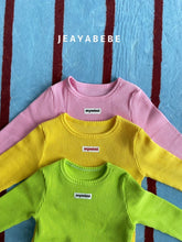 Cargar imagen en el visor de la galería, 【予約】シンプル  リブ トップス AW 韓国  韓国子供服　2026 JEAYABEBE - W select  baby kids
