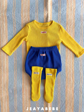 Cargar imagen en el visor de la galería, 【予約】シンプル  リブ トップス AW 韓国  韓国子供服　2026 JEAYABEBE - W select  baby kids
