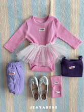 Cargar imagen en el visor de la galería, 【予約】チュールスカート AW 韓国  韓国子供服　2026 JEAYABEBE - W select  baby kids
