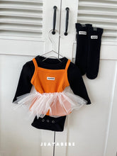 Cargar imagen en el visor de la galería, 【予約】チュールスカート AW 韓国  韓国子供服　2026 JEAYABEBE - W select  baby kids

