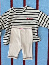 Cargar imagen en el visor de la galería, 【予約】ボーダートップス AW 韓国  韓国子供服　2026 JEAYABEBE - W select  baby kids
