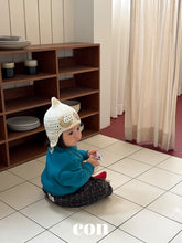 Cargar imagen en el visor de la galería, 【予約】カラーカーディガン AW 韓国  韓国子供服　2026 CON
