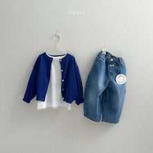 Load image into Gallery viewer, 【予約】volumedenim　pants　デニム　ゆったり　2025 女の子 男の子   Digreen Wselect
