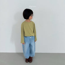Load image into Gallery viewer, 【予約】volumedenim　pants　デニム　ゆったり　2025 女の子 男の子   Digreen Wselect
