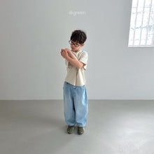 Load image into Gallery viewer, 【予約】volumedenim　pants　デニム　ゆったり　2025 女の子 男の子   Digreen Wselect
