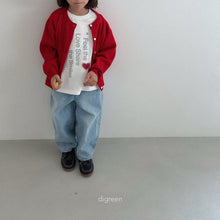 Load image into Gallery viewer, 【予約】volumedenim　pants　デニム　ゆったり　2025 女の子 男の子   Digreen Wselect

