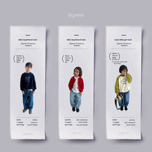 Load image into Gallery viewer, 【予約】raglanロンT　長袖　トップス　2025 女の子 男の子   Digreen Wselect
