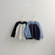 Load image into Gallery viewer, 【予約】raglanロンT　長袖　トップス　2025 女の子 男の子   Digreen Wselect

