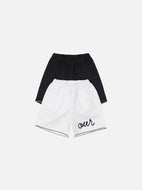 【予約】 OUR　刺繍ハーフパンツ　ピンコート　90-160　ズボン　夏Jr. SS 韓国 2026 Wselect - W select  baby kids