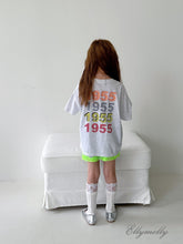 Load image into Gallery viewer, 【即納】1955-T　半袖　tops 90～150cm　夏 韓国 2025 ELLY MOLLY Wselect
