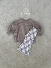 Load image into Gallery viewer, [SALE] Diamond Check Flare Pants Leggings 2023 Kids Children Lovin Wselect
