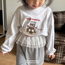 画像をギャラリービューアに読み込む, 【即納】つぶつぶネコロンT 長袖　2025 nightbebe Kids W select
