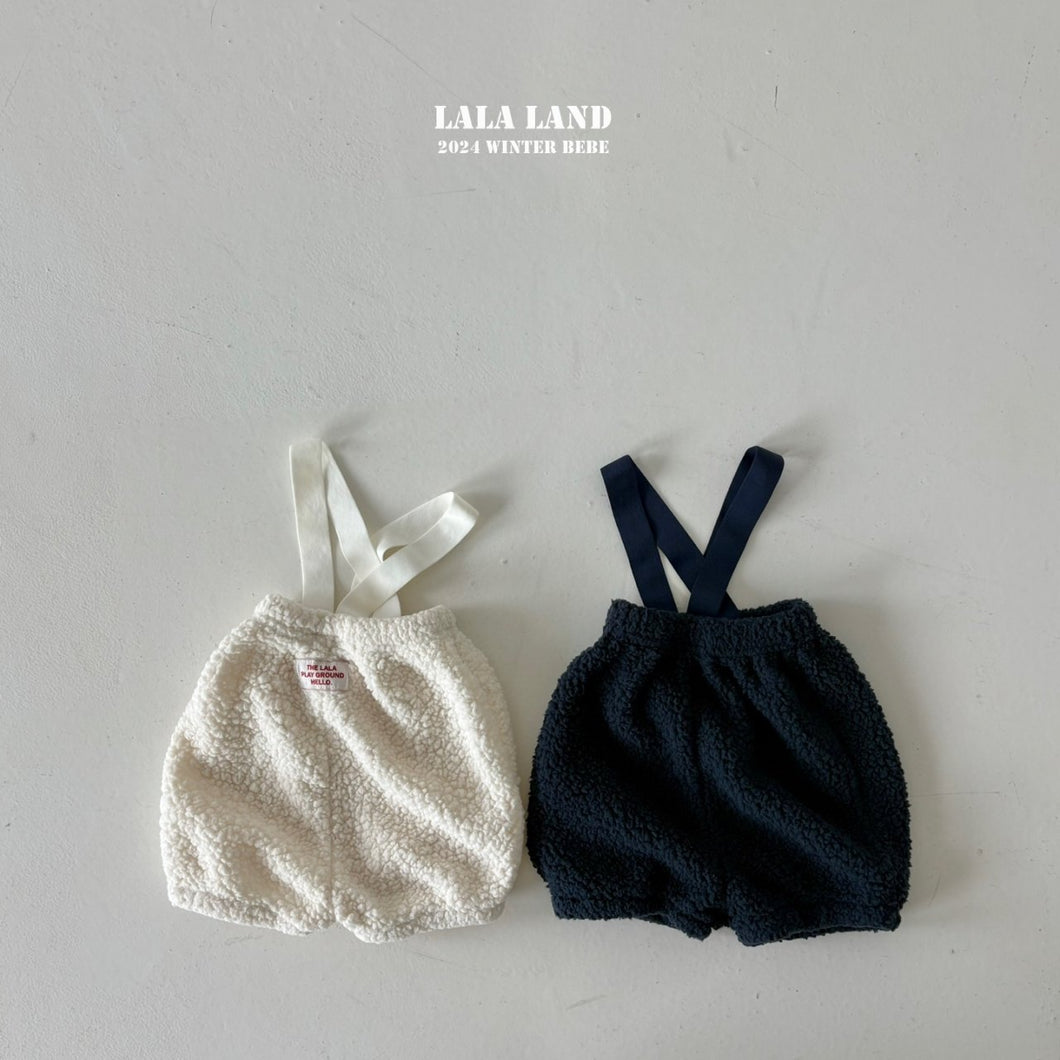 【予約】 BebeプードルサスペンダーPT　レスリング　韓国子供服　baby　LALALAND　Wselect