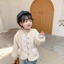 画像をギャラリービューアに読み込む, 【予約】親子ボアコート　おそろい　ボア　羽織　Kids　coat　Wselect - W select  baby kids
