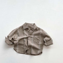 画像をギャラリービューアに読み込む, 【即納】Natural　cotton　shirt　シャツ　春　Wselect - W select  baby kids
