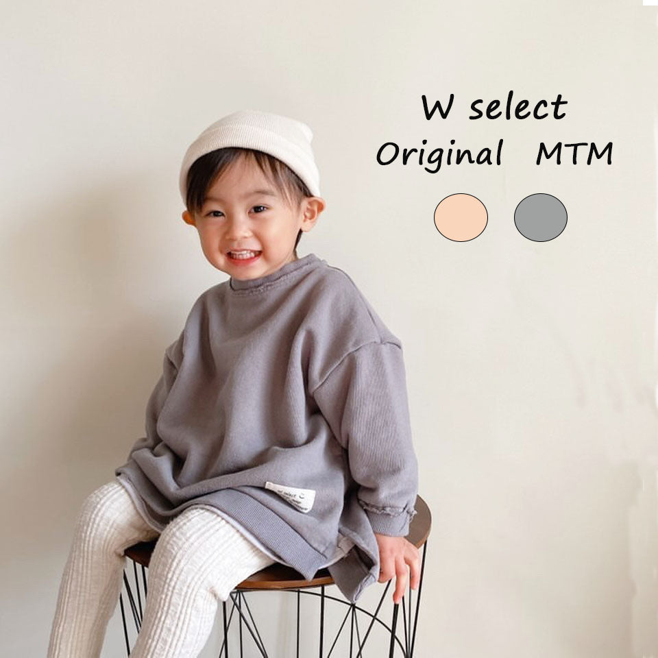 毎日着てほしい　WselectオリジナルMTM　スエット　トレーナー　トップス　【即納】 - W select  baby kids