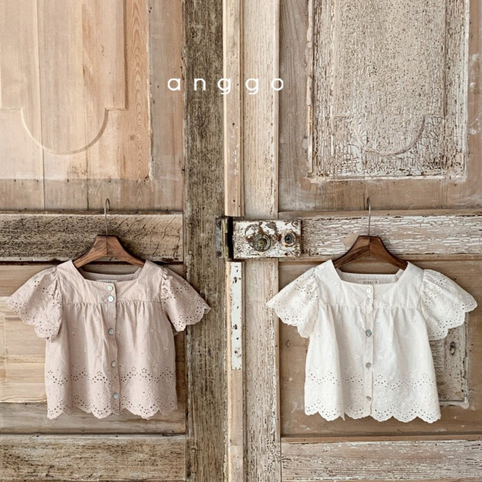 【即納】マルシェルブラウス　トップス　2022　夏 韓国　男の子　女の子　anggo　Wselect - W select  baby kids